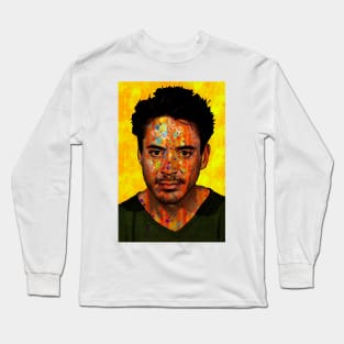 Robert Downey Jr Mugshot Long Sleeve T-Shirt